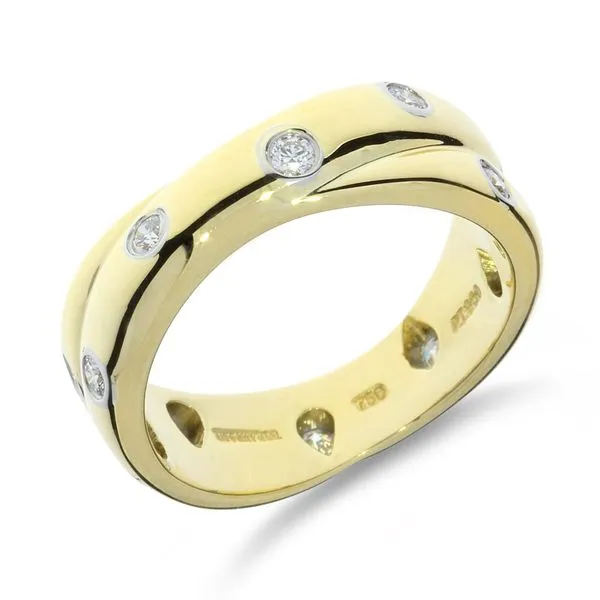 Tiffany etoile clearance ring yellow gold